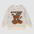 GOOD NIGHT Bear Pattern Sweater