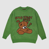 GOOD NIGHT Pullover mit Bärenmuster