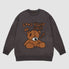 GOOD NIGHT Bear Pattern Sweater