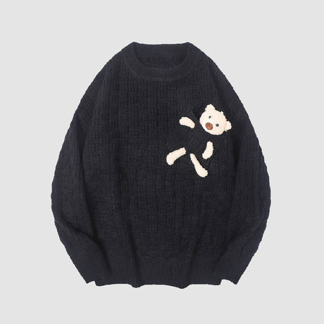 Pocket Bear Doll Knit Sweater