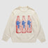 Bottle & Astronaut Pattern Sweater