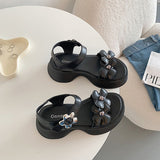 Trendy Flower Sandals