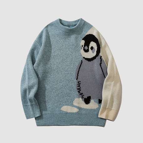 Penguin Print Sweater