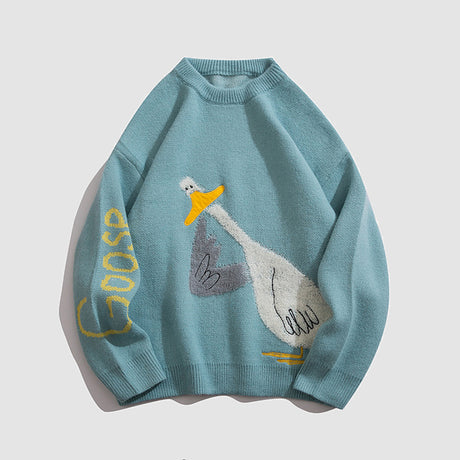 Goose Knitted Sweater