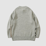 Bear Line Print Sweater
