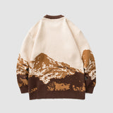 Mountain Pattern Sweater