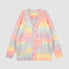 Kawaii Rainbow Knitted Cardigan Sweater