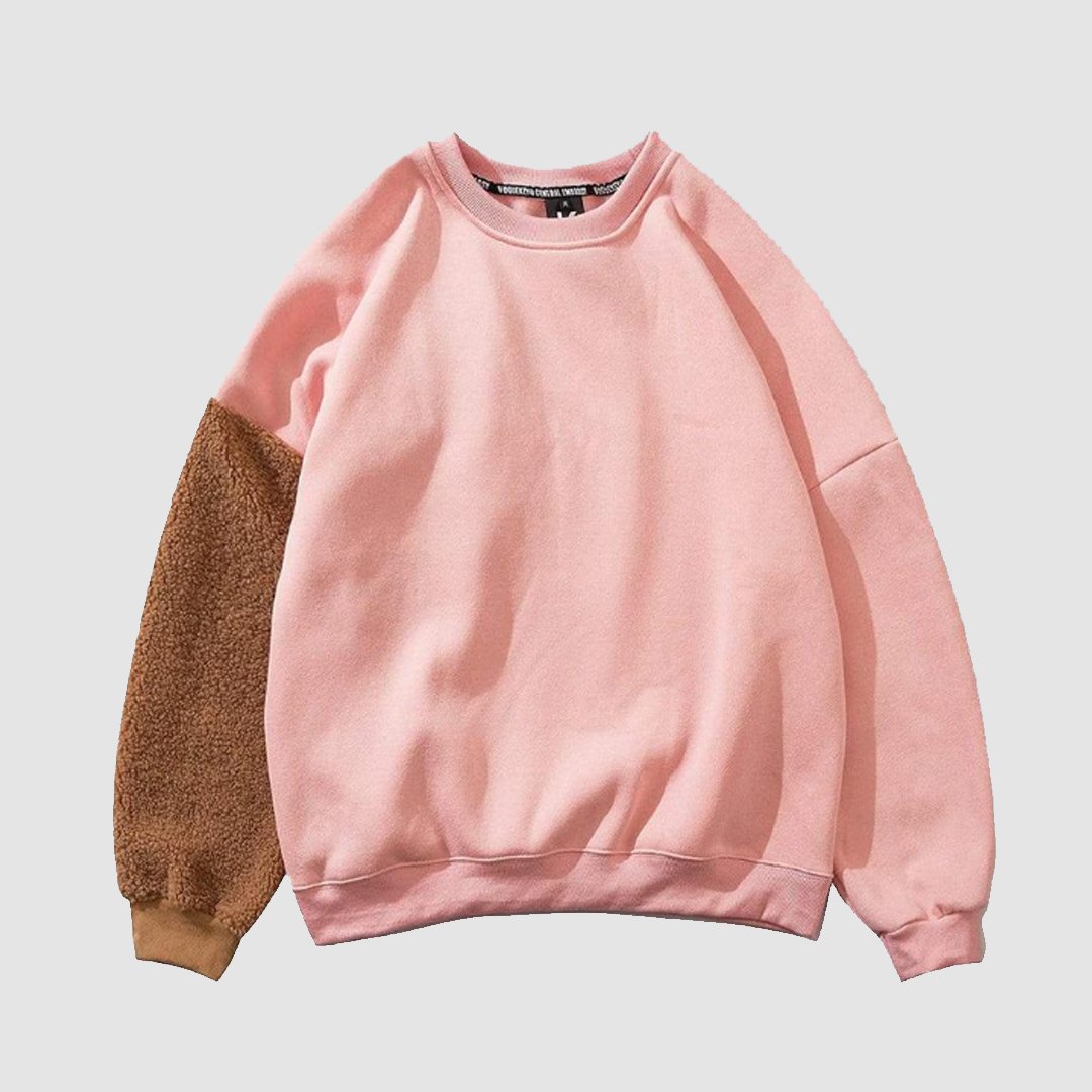 Hello Bear Print Sweatshirt